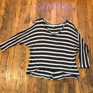 Women’s striped sweater top size small